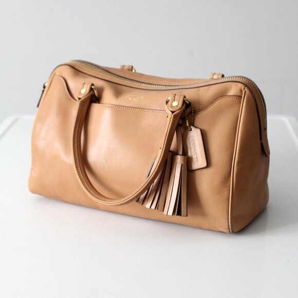 Michael Kors Greenwich Small Saffiano Leather Bucket Bag Olive Crossbody - Picture 15 of 16